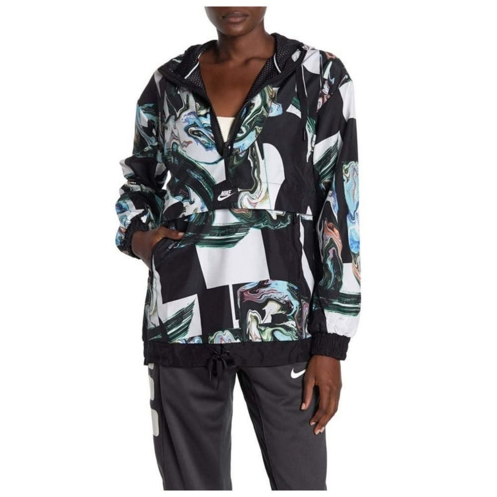 NIKE marbled windbreaker